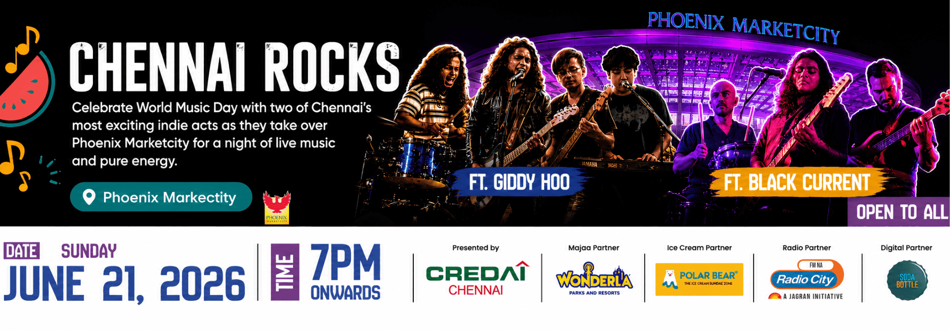 Chennai Rocks in phenoix