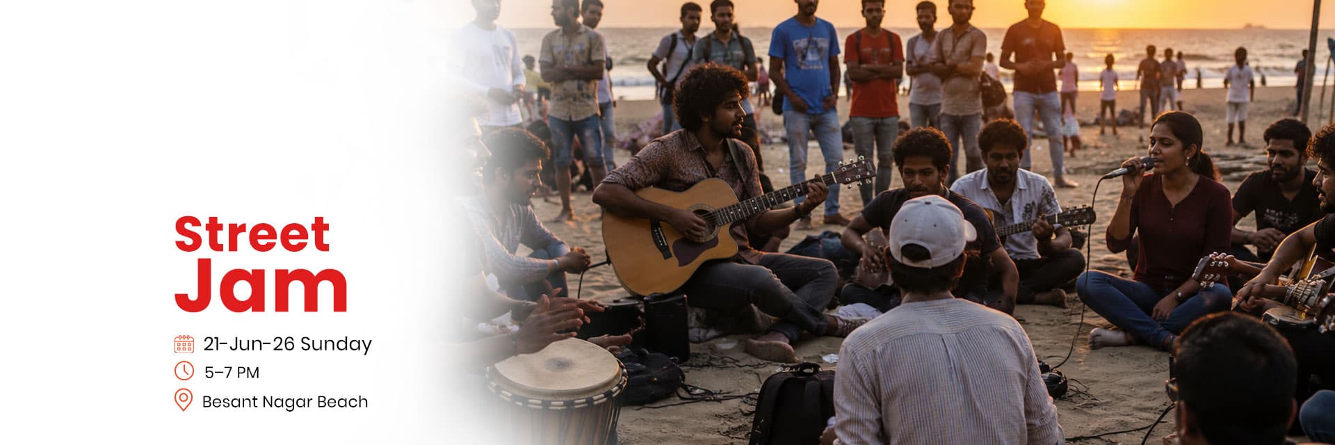 Street Jam - Besant Nagar Beach